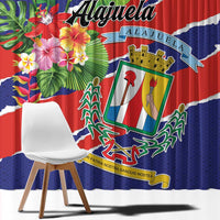 Costa Rica Alajuela Province Window Curtain - Wonder Print Shop