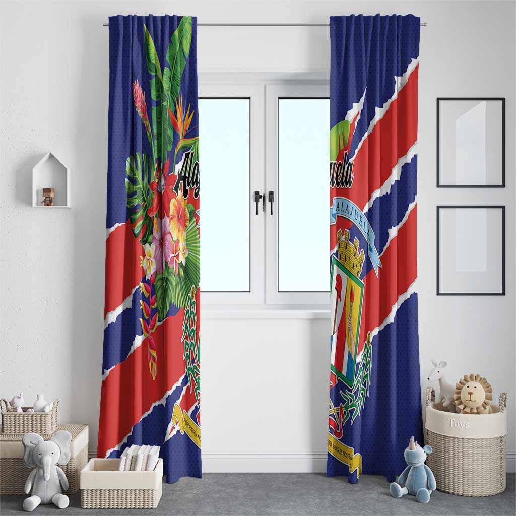Costa Rica Alajuela Province Window Curtain - Wonder Print Shop