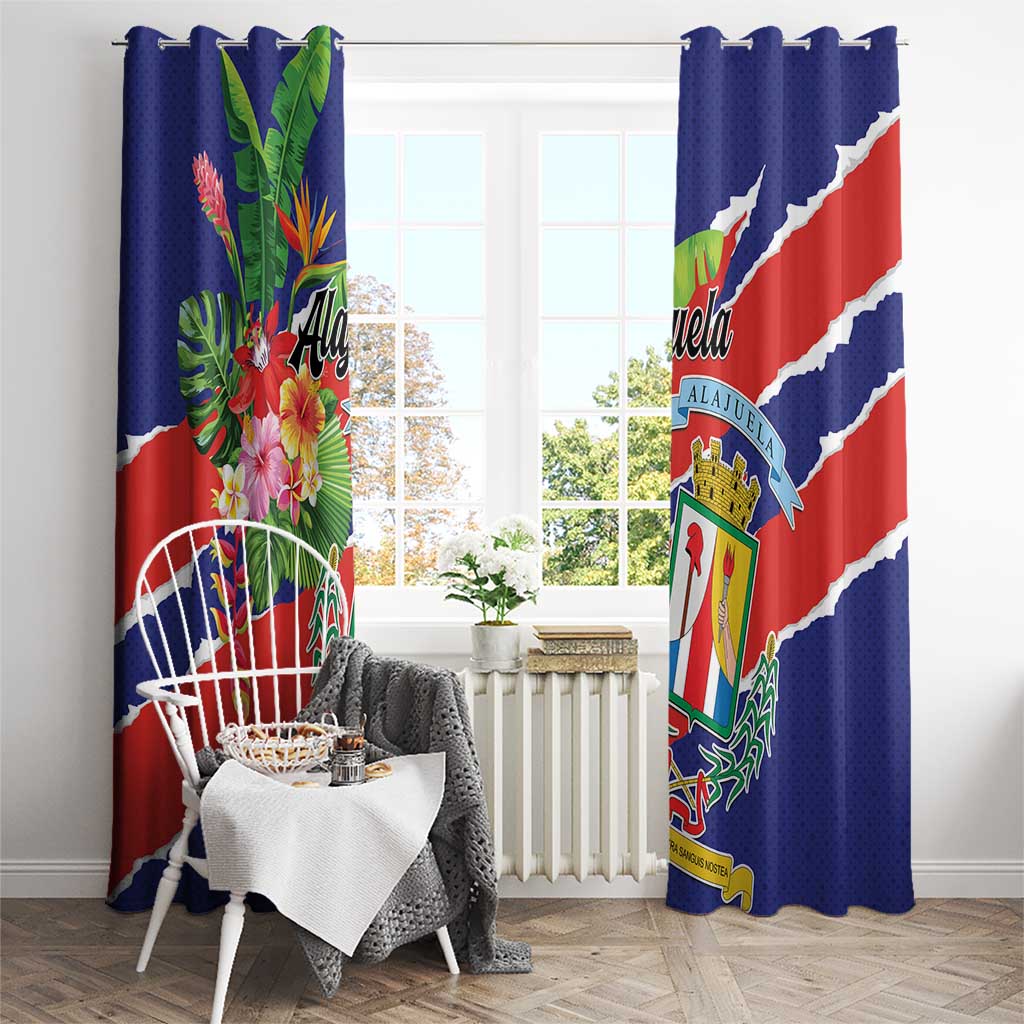 Costa Rica Alajuela Province Window Curtain - Wonder Print Shop