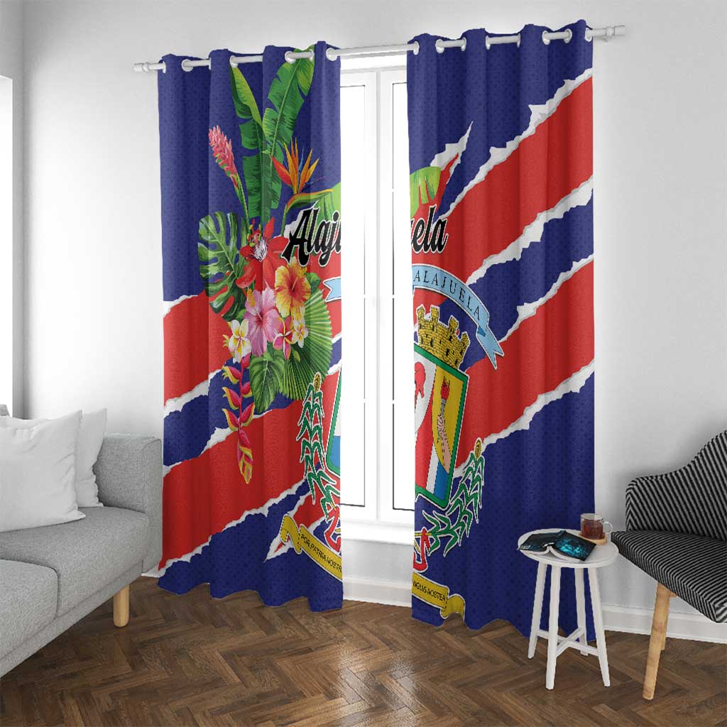 Costa Rica Alajuela Province Window Curtain - Wonder Print Shop