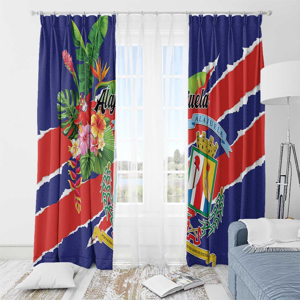 Costa Rica Alajuela Province Window Curtain - Wonder Print Shop