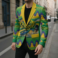 Brazil Christmas Feliz Natal Blazer - Wonder Print Shop