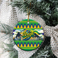 Brazil Christmas Feliz Natal Ceramic Ornament - Wonder Print Shop
