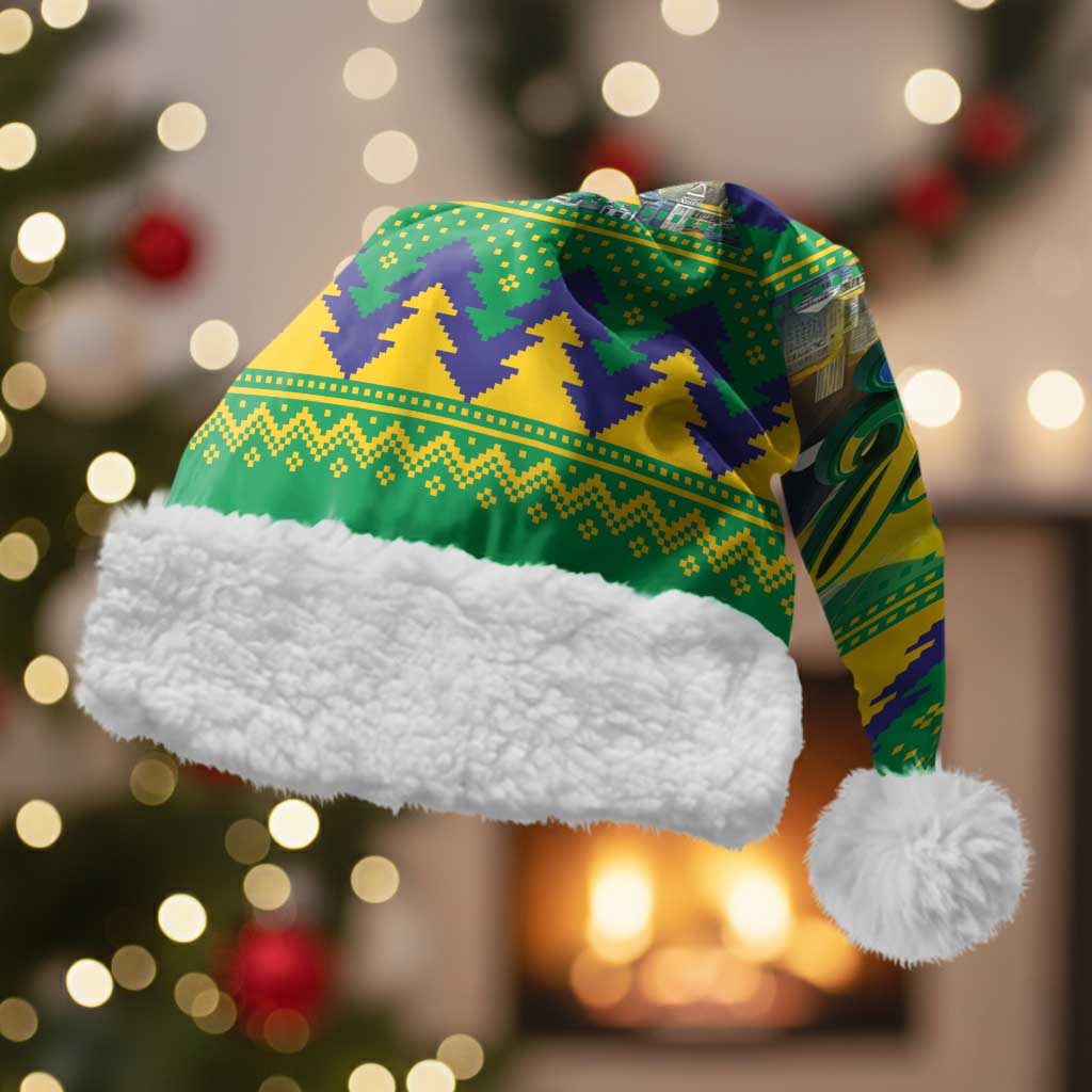 Brazil Christmas Feliz Natal Christmas Santa Hat - Wonder Print Shop
