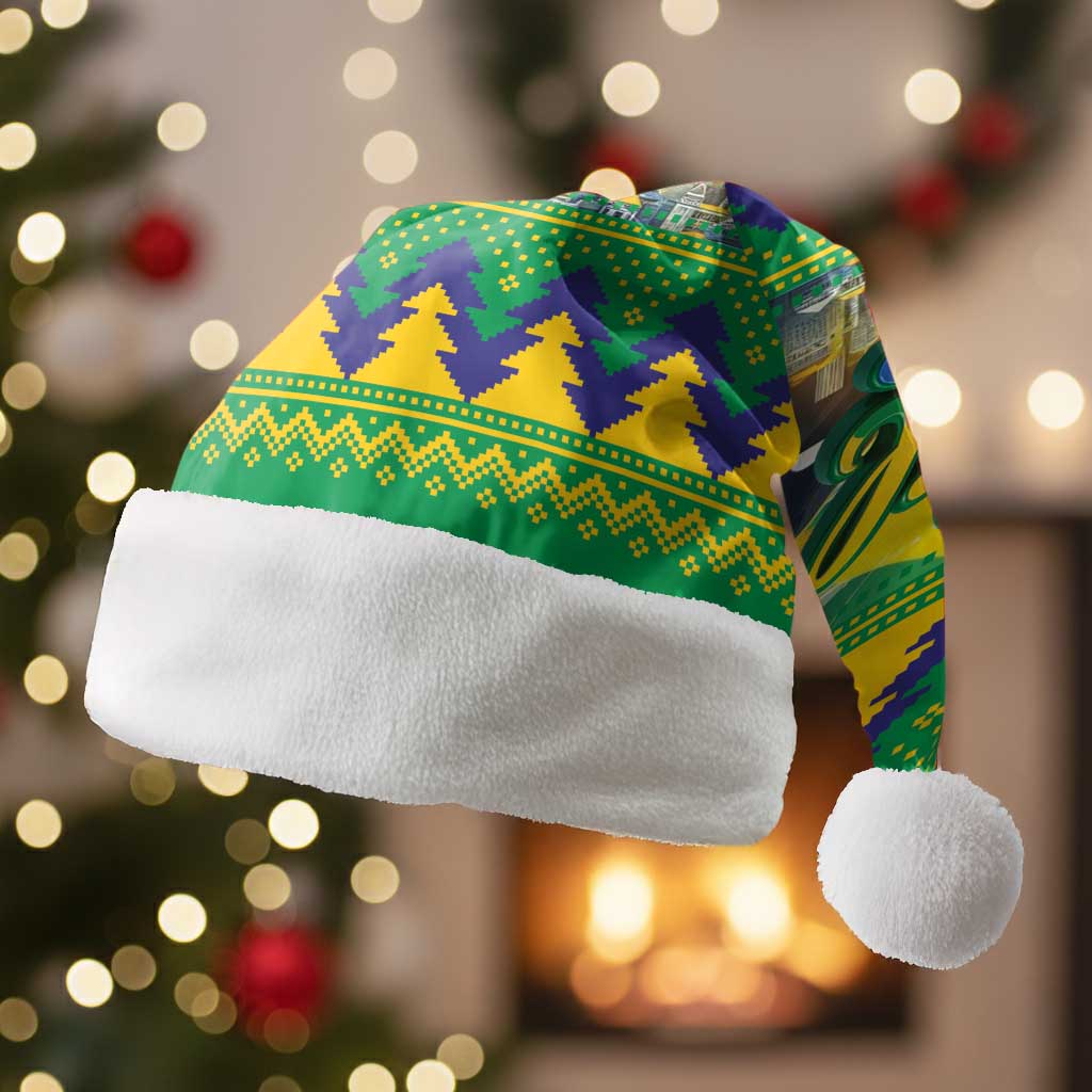 Brazil Christmas Feliz Natal Christmas Santa Hat - Wonder Print Shop