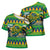 Brazil Christmas Feliz Natal Cross Shoulder Shirt - Wonder Print Shop