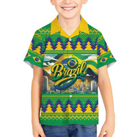 Brazil Christmas Feliz Natal Hawaiian Shirt - Wonder Print Shop