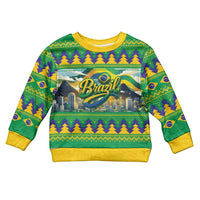 Brazil Christmas Feliz Natal Kid Ugly Christmas Sweater - Wonder Print Shop