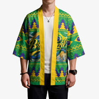 Brazil Christmas Feliz Natal Kimono - Wonder Print Shop