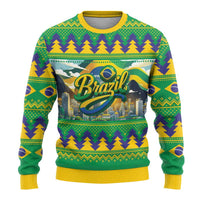 Brazil Christmas Feliz Natal Ugly Christmas Sweater - Wonder Print Shop
