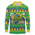 Brazil Christmas Feliz Natal Long Sleeve Polo Shirt - Wonder Print Shop