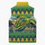 Brazil Christmas Feliz Natal Sleeveless Puffer Jacket - Wonder Print Shop