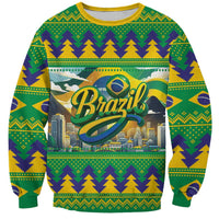Brazil Christmas Feliz Natal Sweatshirt - Wonder Print Shop