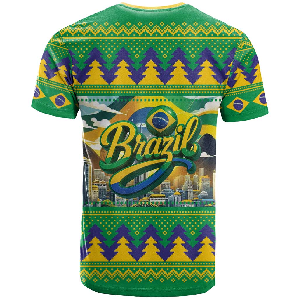 Brazil Christmas Feliz Natal T Shirt - Wonder Print Shop