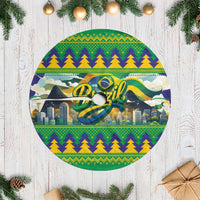 Brazil Christmas Feliz Natal Tree Skirt - Wonder Print Shop