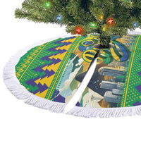 Brazil Christmas Feliz Natal Tree Skirt - Wonder Print Shop