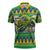 Brazil Christmas Feliz Natal Zipper Polo Shirt - Wonder Print Shop