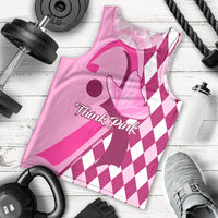 personalised-think-pink-men-tank-top-golf-argyle-pattern-breast-cancer-awareness