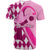 Personalised Think Pink T Shirt Golf Argyle Pattern Breast Cancer Awareness - Wonder Print Shop