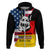 Personalised German American Heritage Day Hoodie German Shepherd Dog - Wonder Print Shop