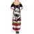 Personalised German American Heritage Day Summer Maxi Dress German Shepherd Dog - Wonder Print Shop