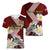 Latvia Independence Day Women V Neck T Shirt Latvijas White Wagtail With Daisy Flowers - Wonder Print Shop