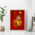 Diwali Festival Canvas Wall Art Diya With Paisley Pattern - Wonder Print Shop