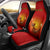 Diwali Festival Car Seat Cover Diya With Paisley Pattern - Wonder Print Shop