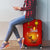 Diwali Festival Luggage Cover Diya With Paisley Pattern - Wonder Print Shop