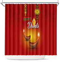 personalised-diwali-festival-shower-curtain-diya-with-paisley-pattern