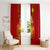 Diwali Festival Window Curtain Diya With Paisley Pattern - Wonder Print Shop