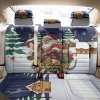 Kangaroo Australia Christmas Back Car Seat Cover Xmas Pattern - Wonder Print Shop