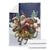 Kangaroo Australia Christmas Blanket Xmas Pattern