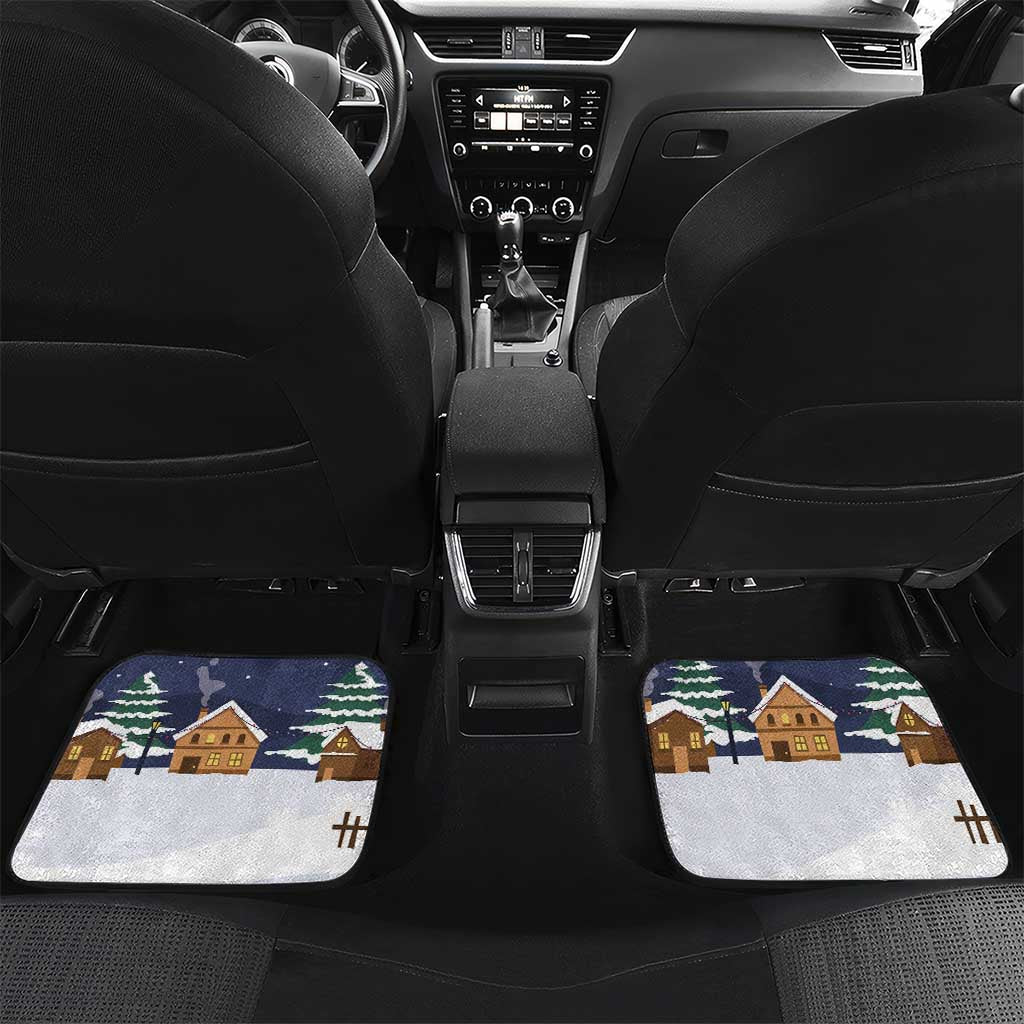 Kangaroo Australia Christmas Car Mats Xmas Pattern - Wonder Print Shop