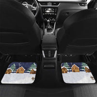Kangaroo Australia Christmas Car Mats Xmas Pattern - Wonder Print Shop