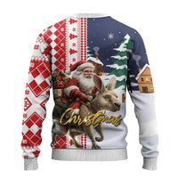 Kangaroo Australia Christmas Ugly Christmas Sweater Xmas Pattern - Wonder Print Shop