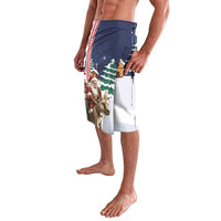 Kangaroo Australia Christmas Lavalava Xmas Pattern - Wonder Print Shop