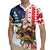 Kangaroo Australia Christmas Rugby Jersey Xmas Pattern - Wonder Print Shop