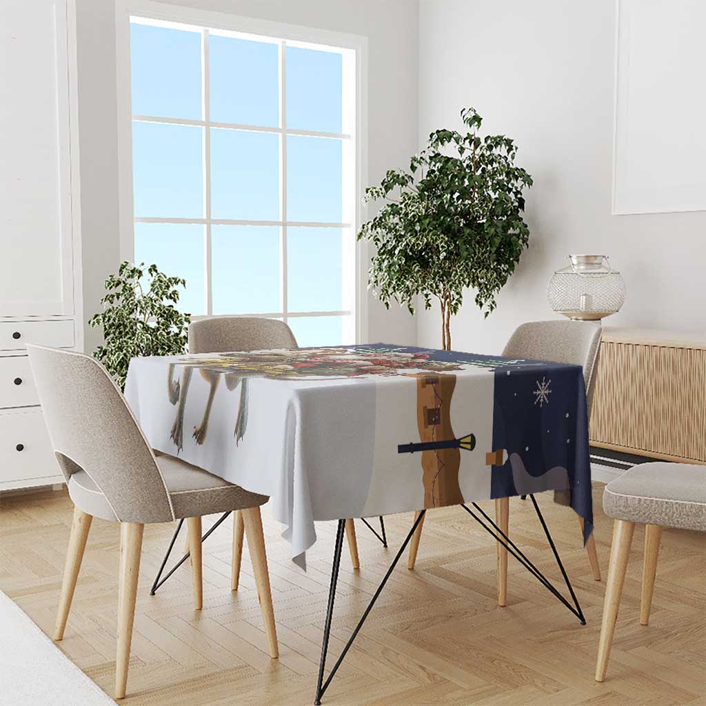 Kangaroo Australia Christmas Tablecloth Xmas Pattern - Wonder Print Shop