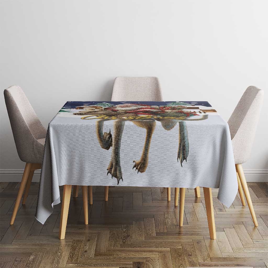 Kangaroo Australia Christmas Tablecloth Xmas Pattern - Wonder Print Shop