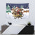 Kangaroo Australia Christmas Tapestry Xmas Pattern - Wonder Print Shop