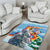 Australia Koala Christmas Area Rug Santa Claus Ho Ho Ho - Wonder Print Shop