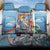 Australia Koala Christmas Back Car Seat Cover Santa Claus Ho Ho Ho - Wonder Print Shop