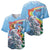 Personalised Australia Koala Christmas Baseball Jersey Santa Claus Ho Ho Ho - Wonder Print Shop