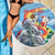 Australia Koala Christmas Beach Blanket Santa Claus Ho Ho Ho - Wonder Print Shop