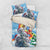 Australia Koala Christmas Bedding Set Santa Claus Ho Ho Ho - Wonder Print Shop