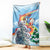 Australia Koala Christmas Blanket Santa Claus Ho Ho Ho