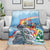 Australia Koala Christmas Blanket Santa Claus Ho Ho Ho