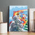 Australia Koala Christmas Canvas Wall Art Santa Claus Ho Ho Ho - Wonder Print Shop
