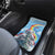 Australia Koala Christmas Car Mats Santa Claus Ho Ho Ho - Wonder Print Shop
